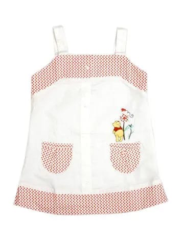 Disney Kids Girl's White Pooh Kidswear
