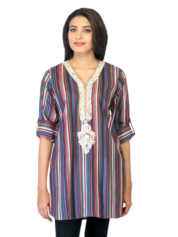 Aneri Women Multi Coloured Kurta