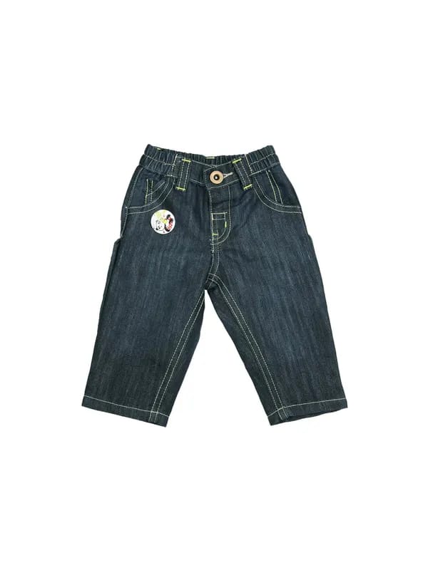 Doodle Kids Boy Washed Blue Jeans