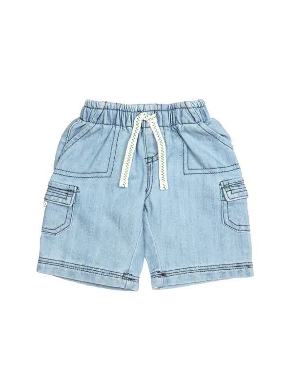 Doodle Kids Boy Light Blue Shorts