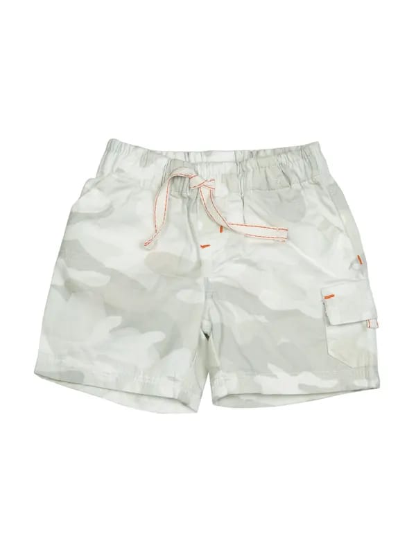 Doodle Kids Boy White Shorts