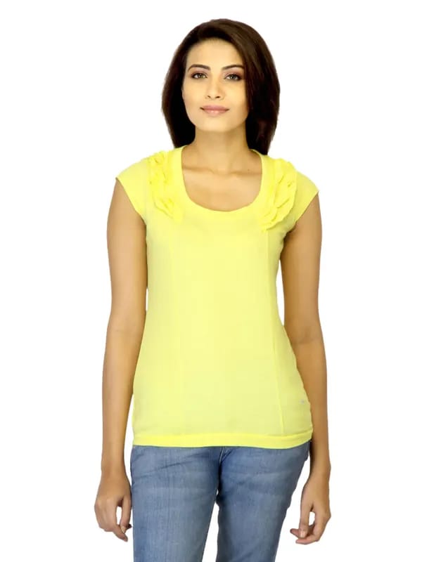 Arrow Woman Yellow Top