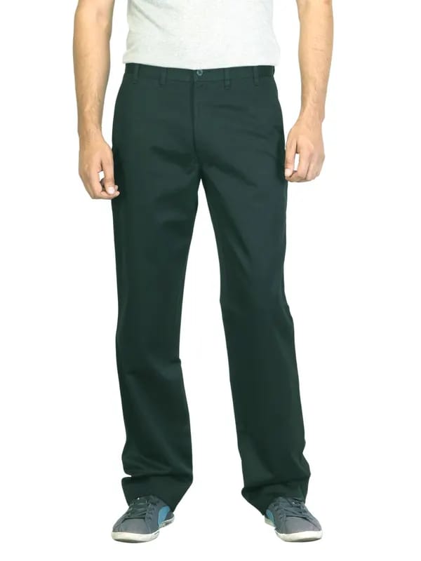 Scullers Men Black Trousers