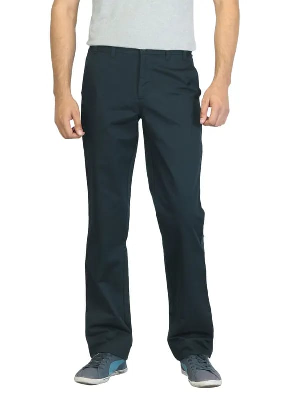 Scullers Men Black Trousers
