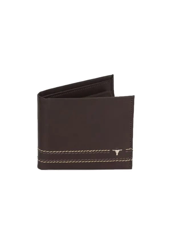 Bulchee Men Leather Brown Wallet