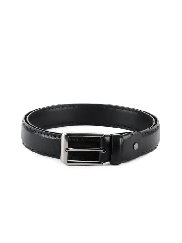 Bulchee Men Black Leather Belt