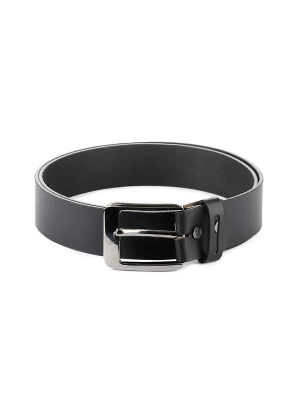 Bulchee Men Black Leather Belt