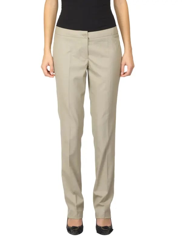 Scullers For Her Beige Trousers