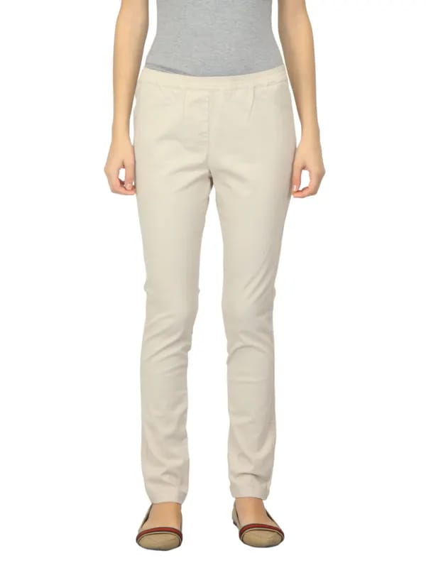 Scullers For Her Beige Trousers