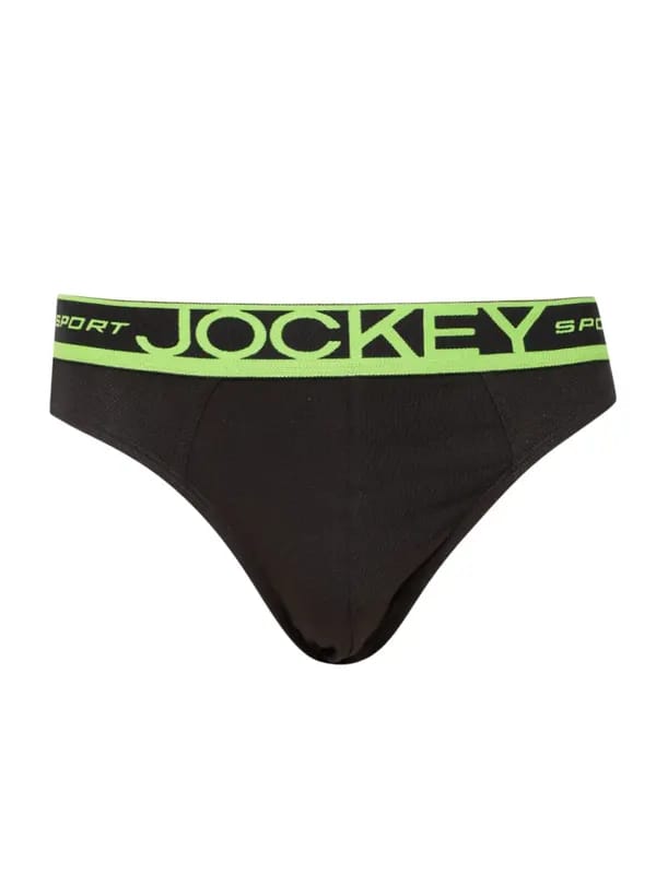Jockey Men Pack of 5 Black Briefs SP 02