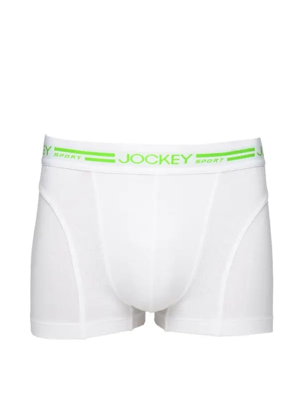 Jockey Sport Performance Men White Trunks SP04