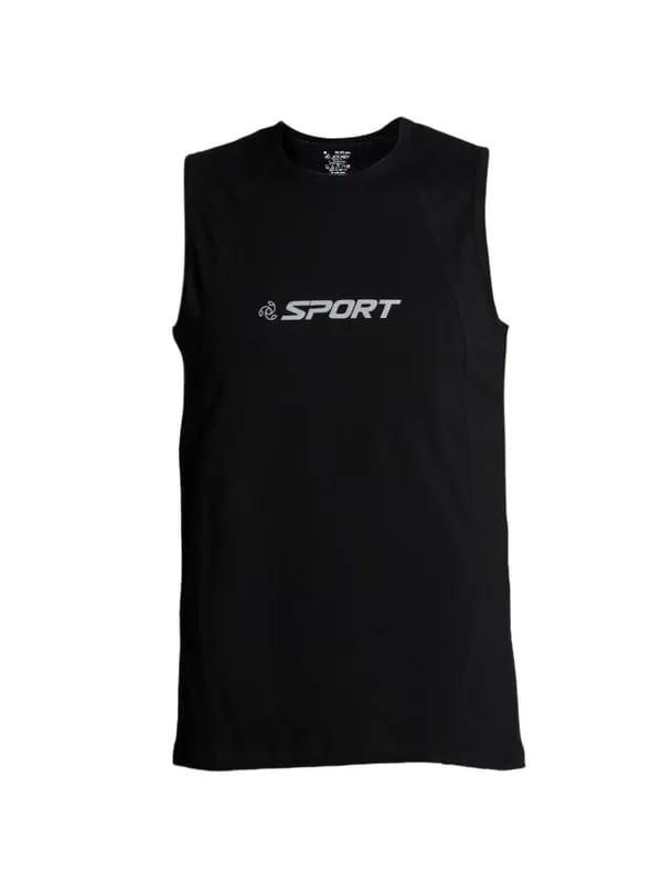 Jockey SP-OW Men Black Innerwear Vest SP11