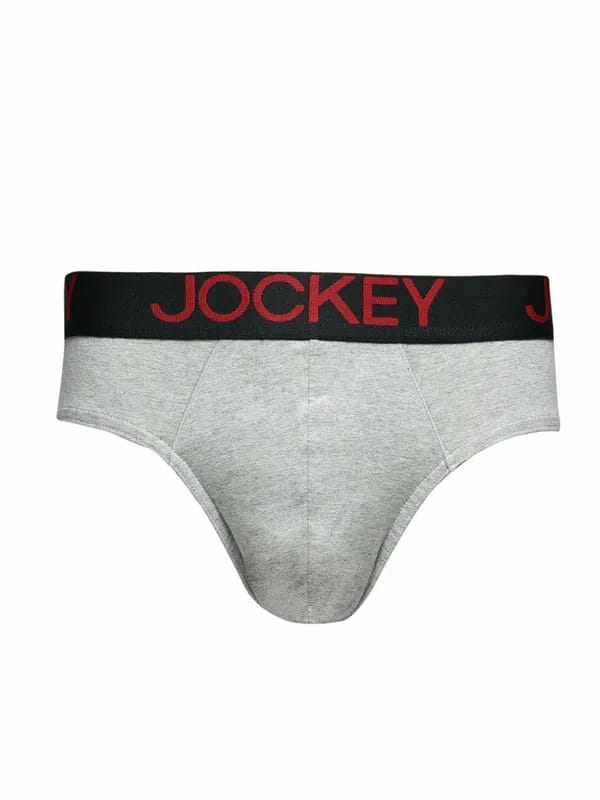 Jockey ZONE STRETCH Men Grey Zone Stretch Briefs US07