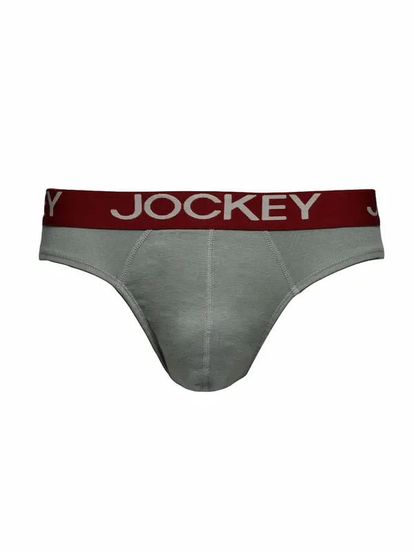 Jockey ZONE Men Zone Grey Brief US17