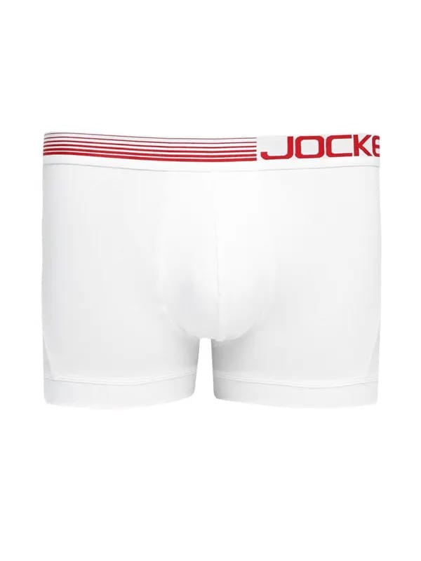 Jockey ZONE STRETCH Men Zone Stretch White Trunks US20