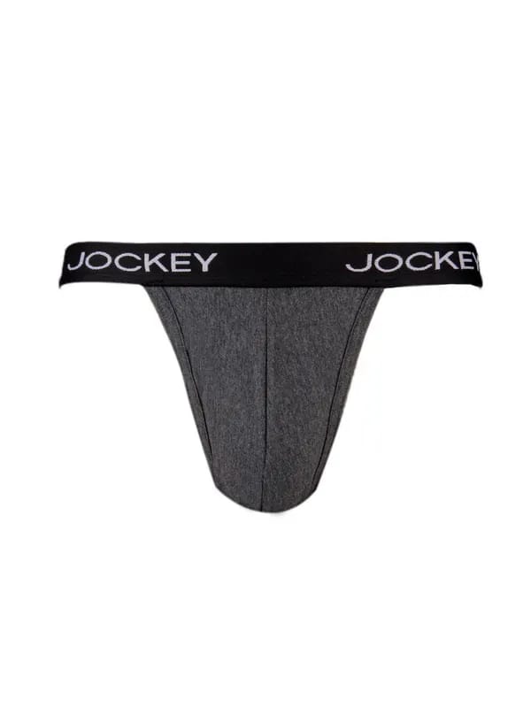 Jockey ELANCE Mens Charcoal melange Briefs 1005