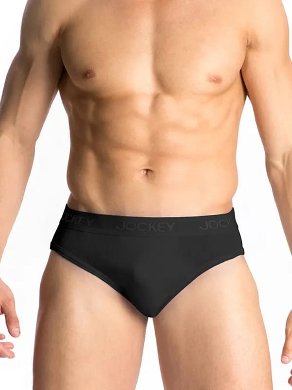 Jockey ELANCE Men Black Brief 1008