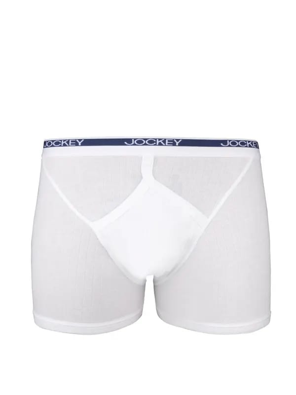 Jockey MC Men White Midway Classic Boxer Trunks 1101