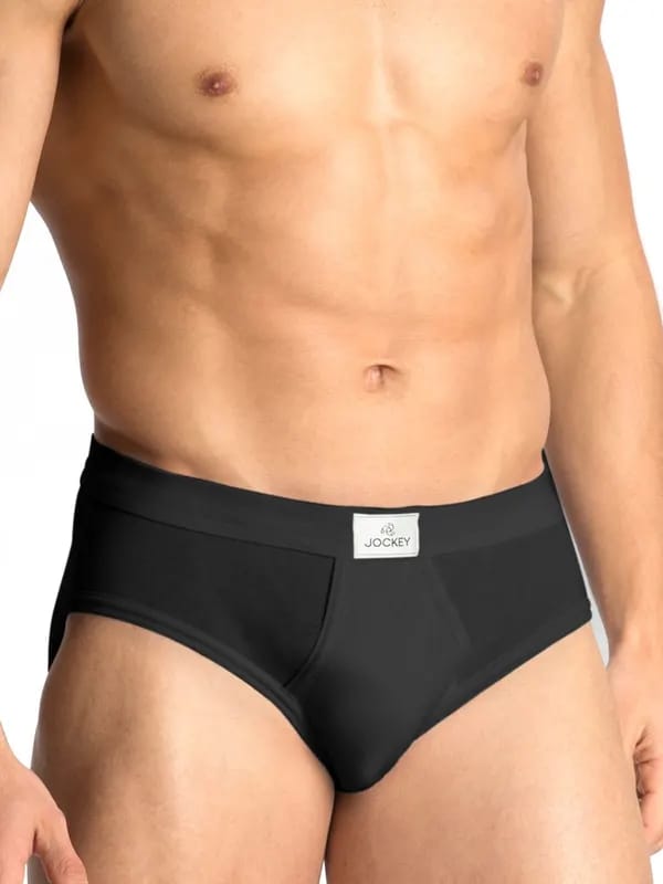 Jockey GOLDEDN Men Black Briefs 4012