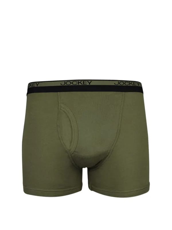 Jockey MODERN CLASSIC Men Olive Trunks 8009
