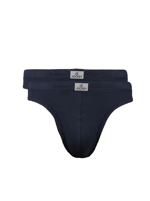 Jockey MC Men Pack Of Two Blue Briefs 8003