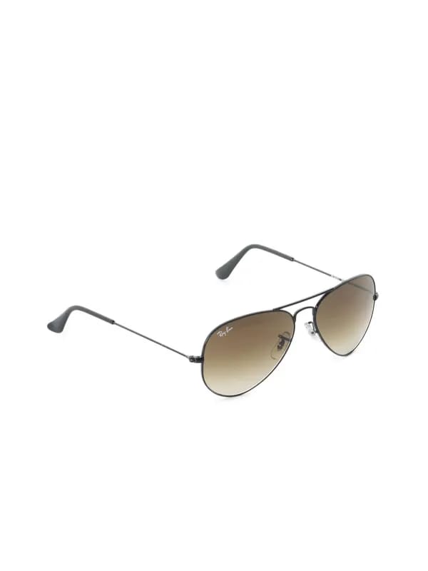 Ray-Ban Men Aviator Black Sunglasses