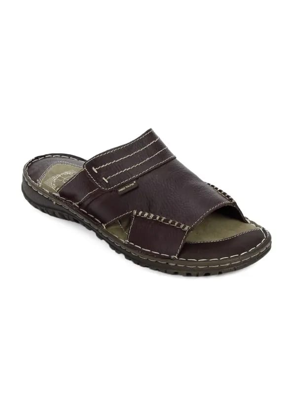Red Tape Men Casual Brown Sandals
