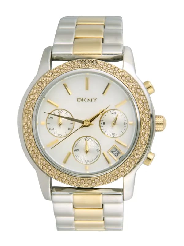 DKNY Women White Dial Chronograph Watch NY8431