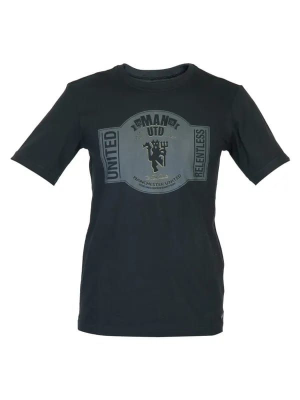 Nike Men Man U Core Black T-shirt