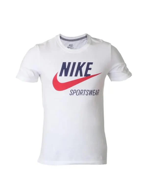 Nike Men White T-shirt