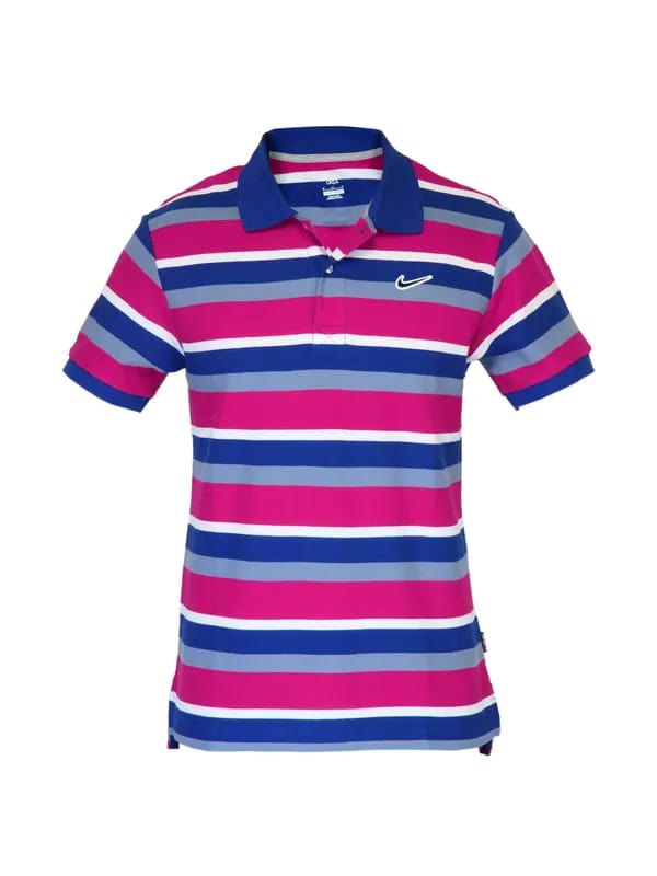 Nike Men Club Pique Polo Blue T-shirt