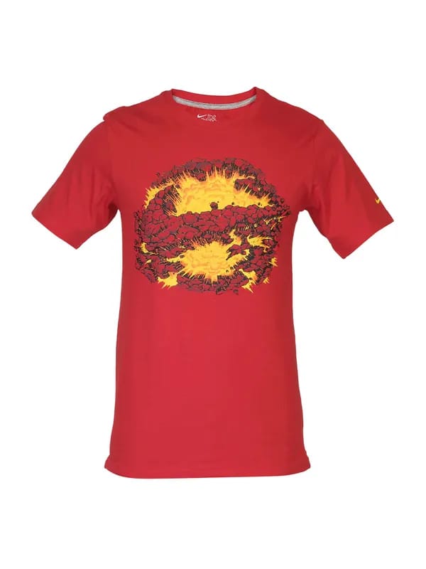 Nike Men Blow up Red T-shirt
