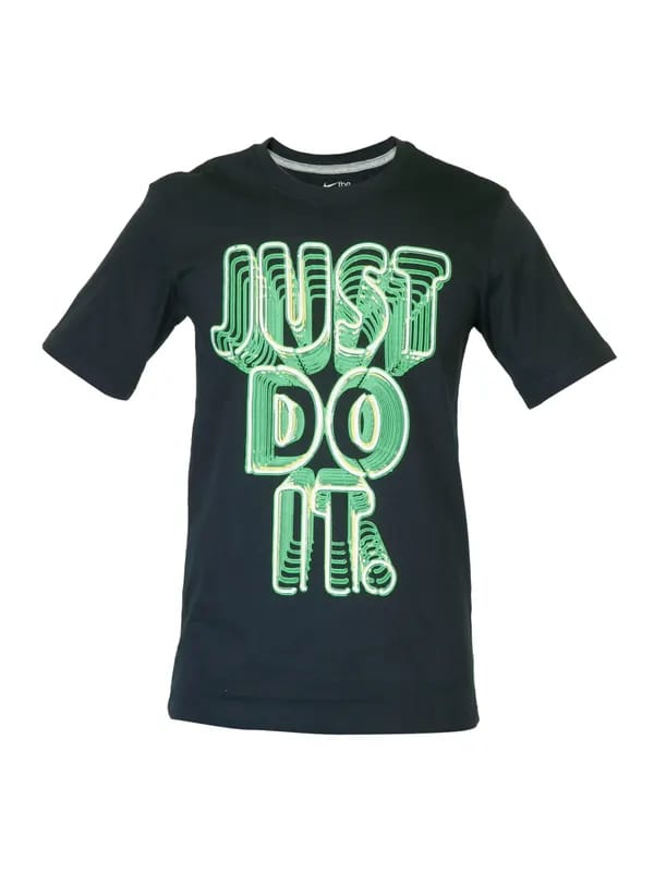 Nike Men Neon Black T-shirt