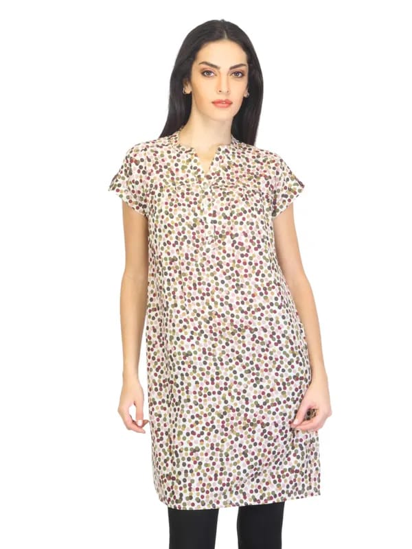 W Women Printed Multi Coloured Kurta