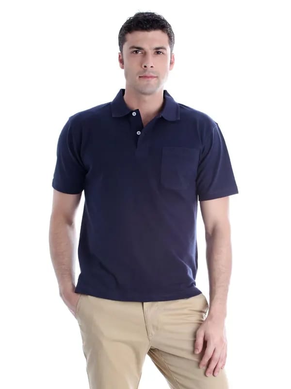 Proline Men Navy Blue T-shirt
