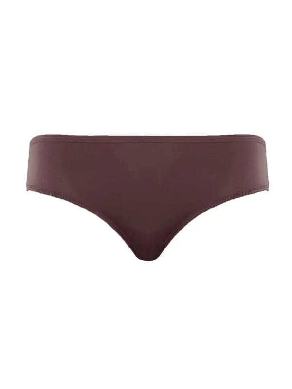 Enamor Women Brown Low-Rise Bikini Brief