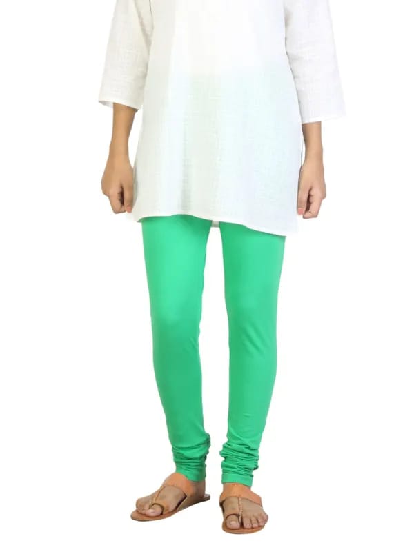 BIBA OUTLET Women Green Leggings