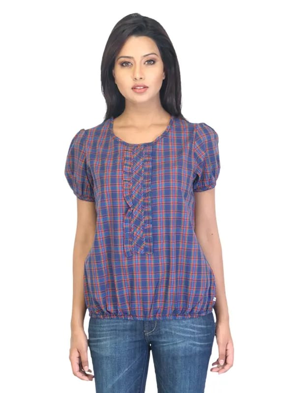 Wrangler Women Star Blue Top