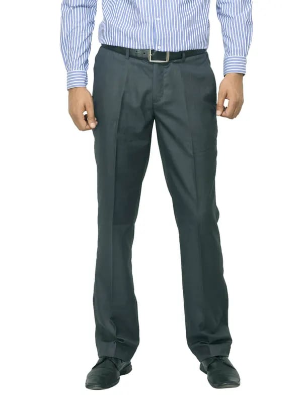Genesis Men Grey Trousers