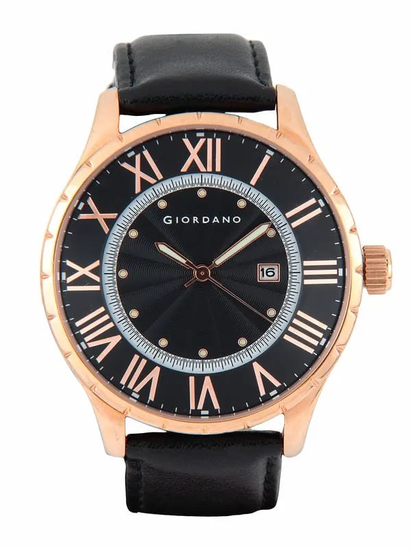Giordano Men Black Watch