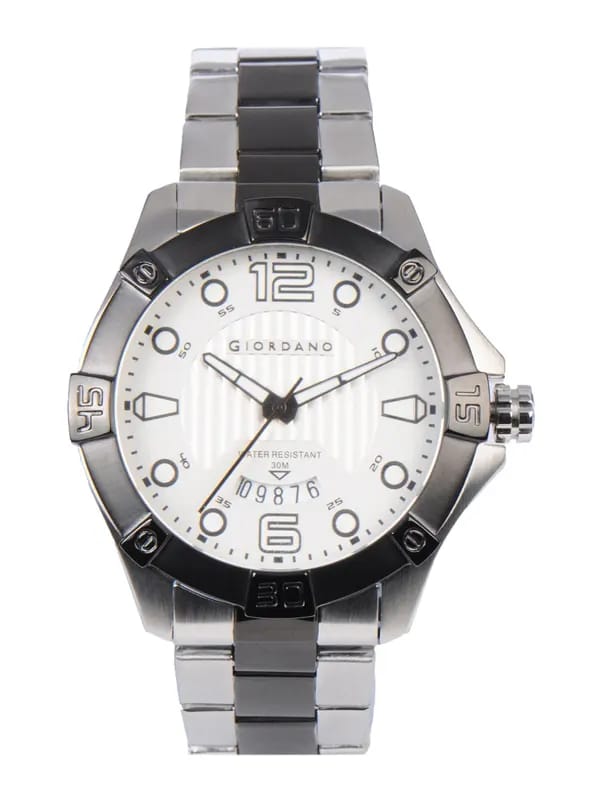 Giordano Men Silver Dial Watch