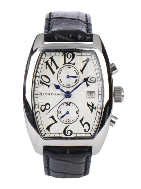 Giordano Men White Dial Watch