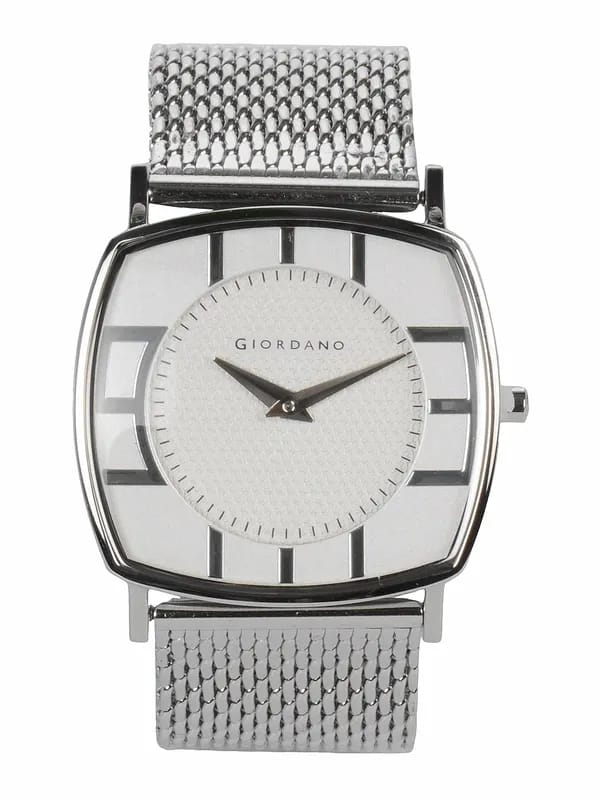 Giordano Men White Dial Watch