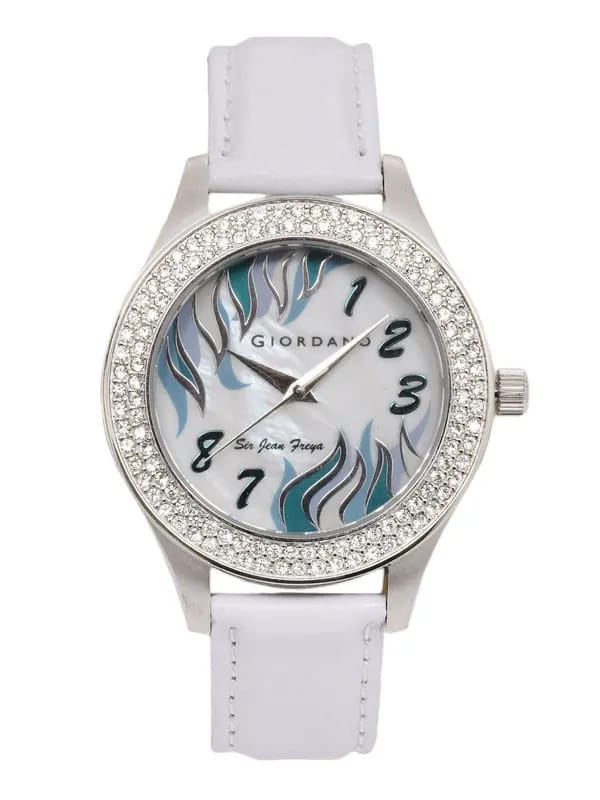 Giordano Women White Dial Watch