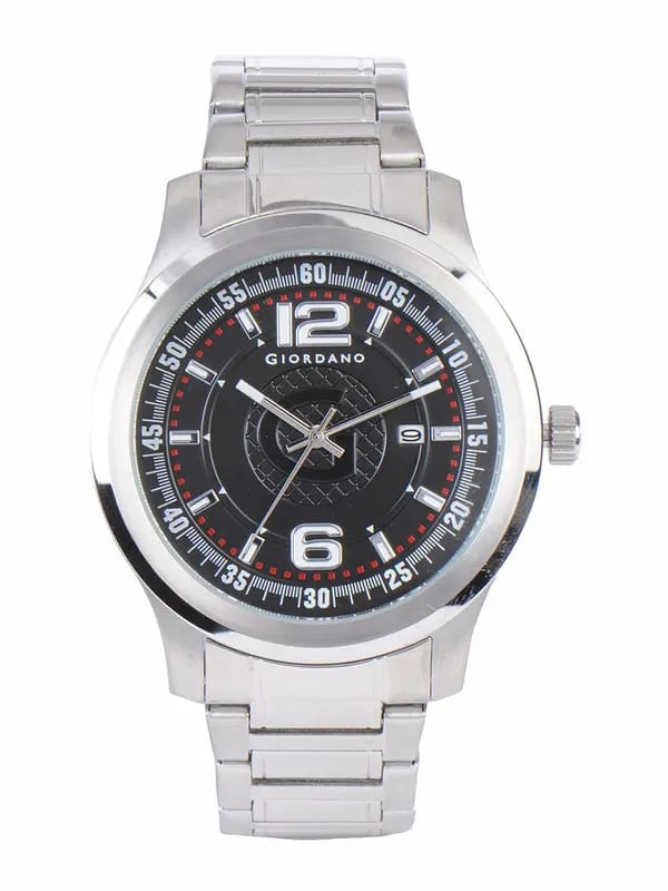 Giordano Men Black Dial Watch