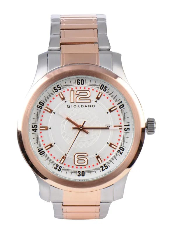 Giordano Men Silver Dial Watch