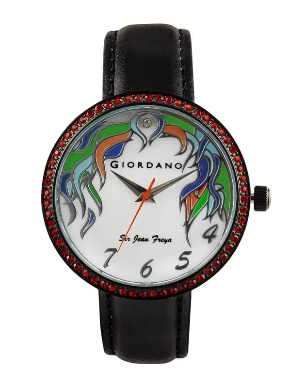 Giordano Women White Dial Watch