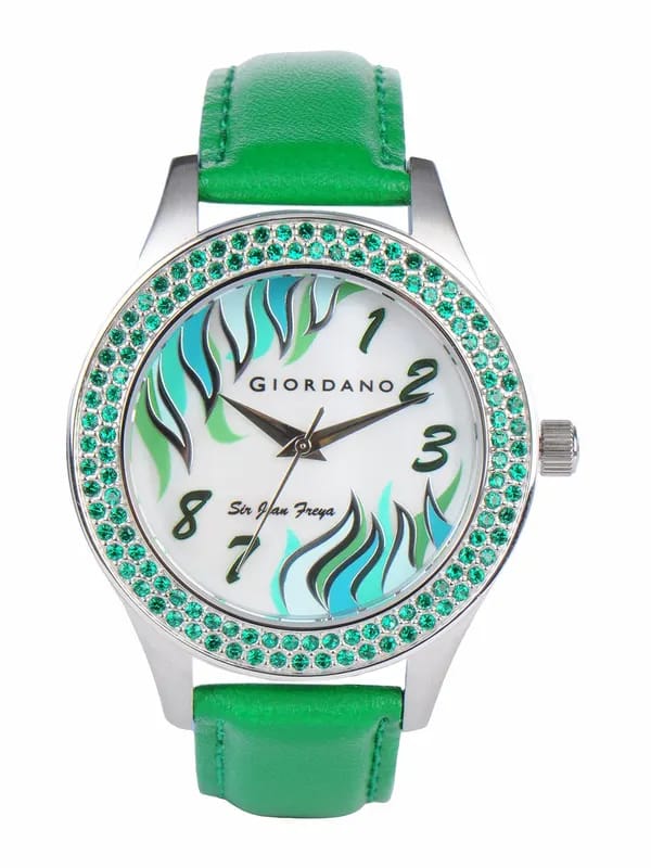 Giordano Women White Dial Watch