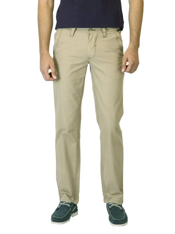 Basics Men Khaki Trousers