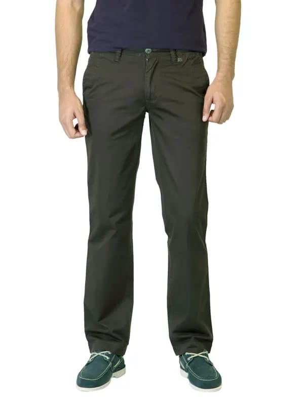 Basics Men Brown Trousers